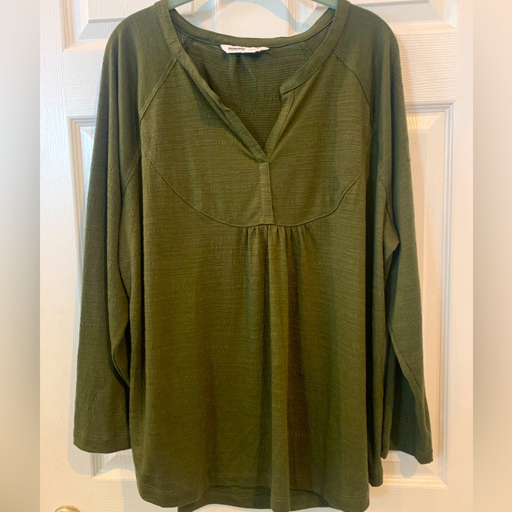 Sonoma Long Sleeved Top Plus